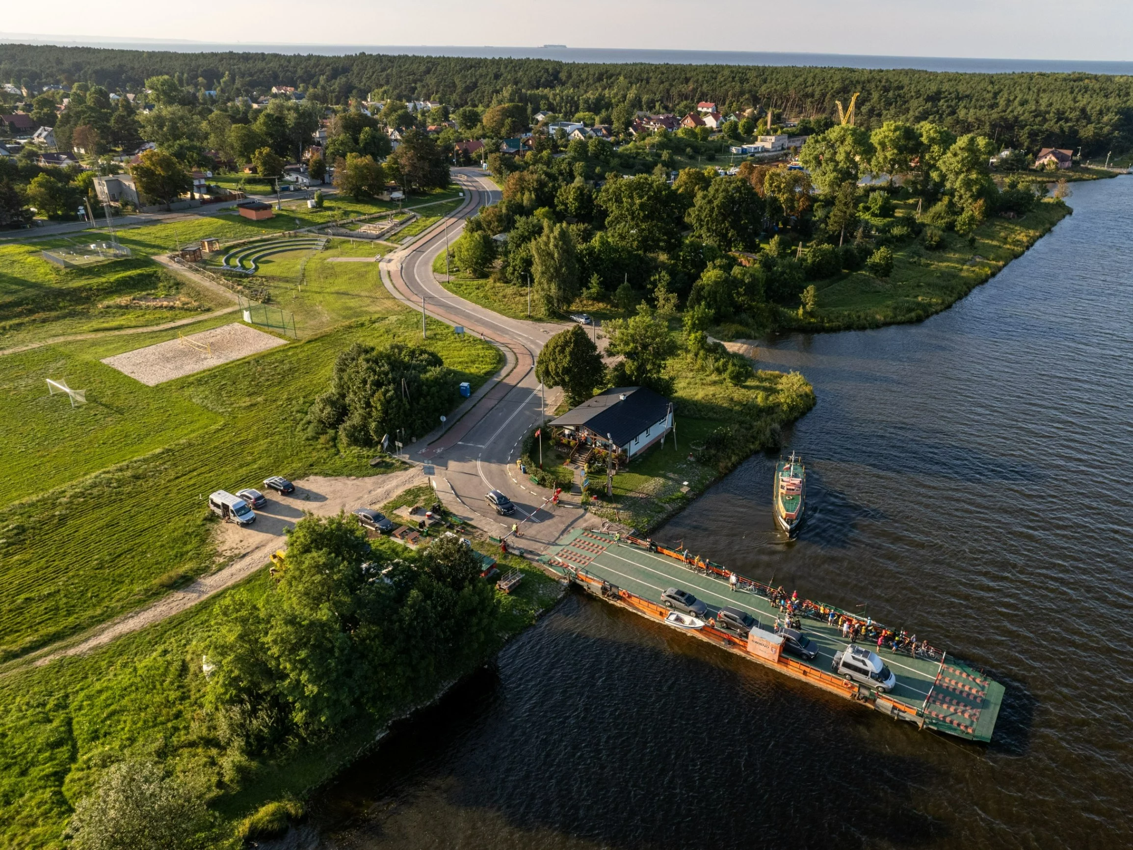 С 1 мая паром Świbno — Mikoszewo открывает сезон 2026: путь к Балтийской косе станет короче и быстрее