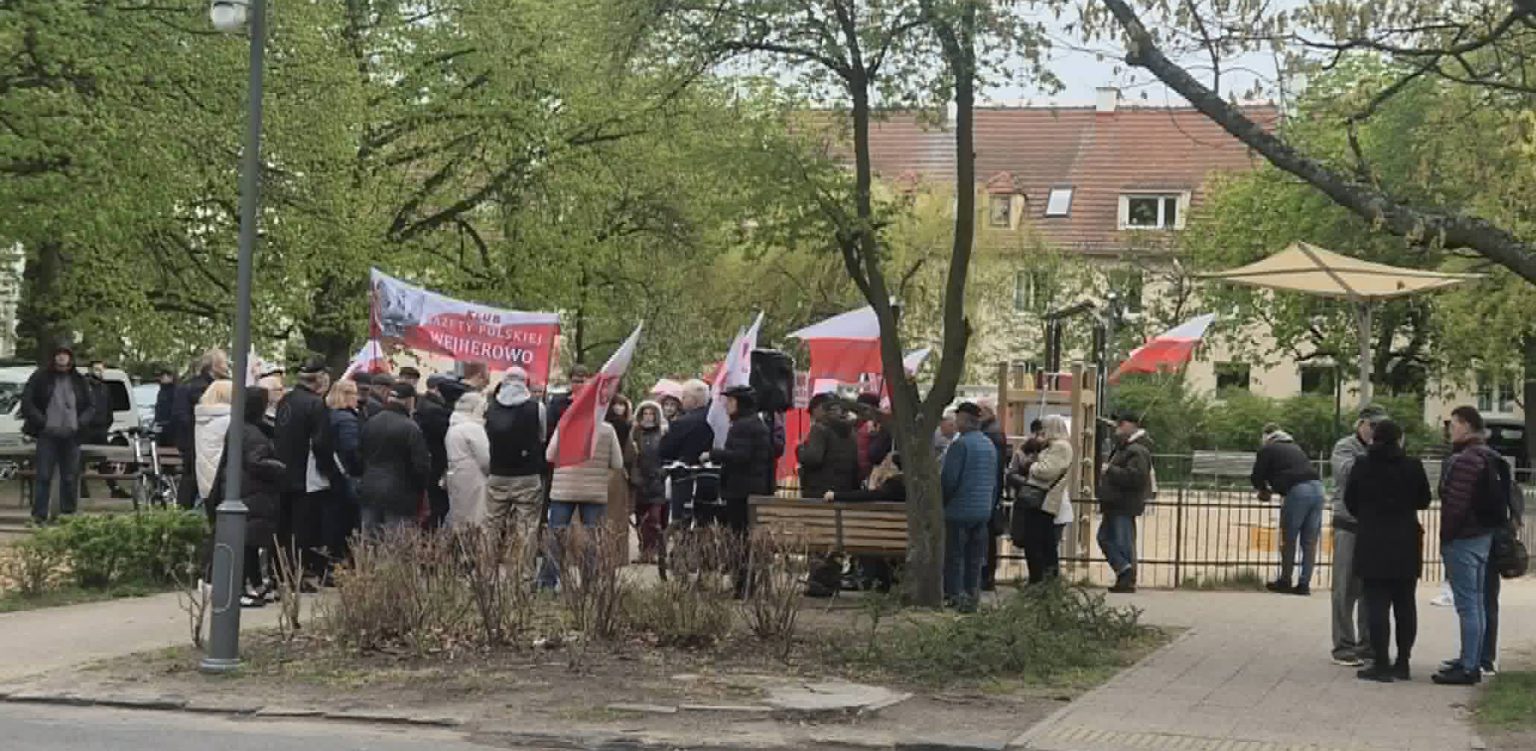 В Сопоте активисты протестовали против «SAFE» у дома премьер-министра — Туск прокомментировал