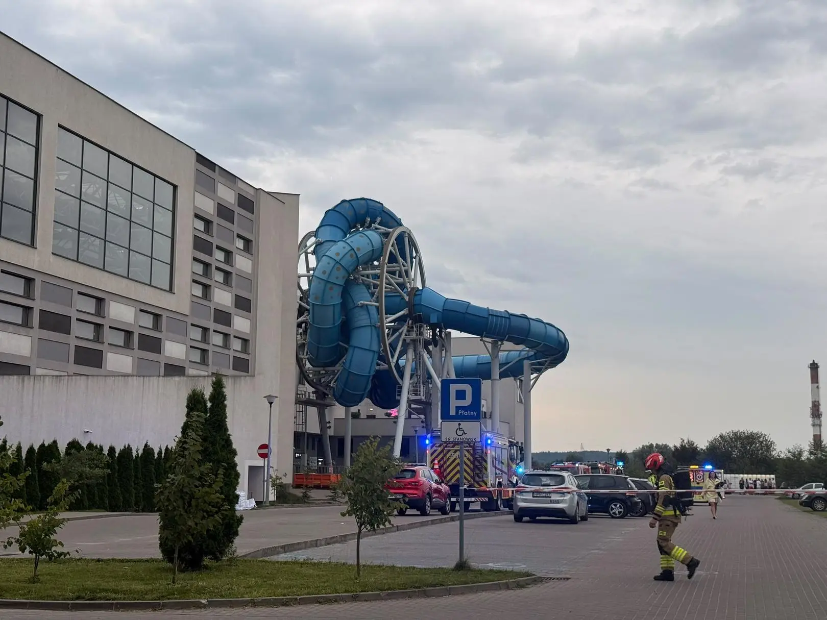 Утечка хлора в Aquapark Reda: эвакуировали более 400 человек