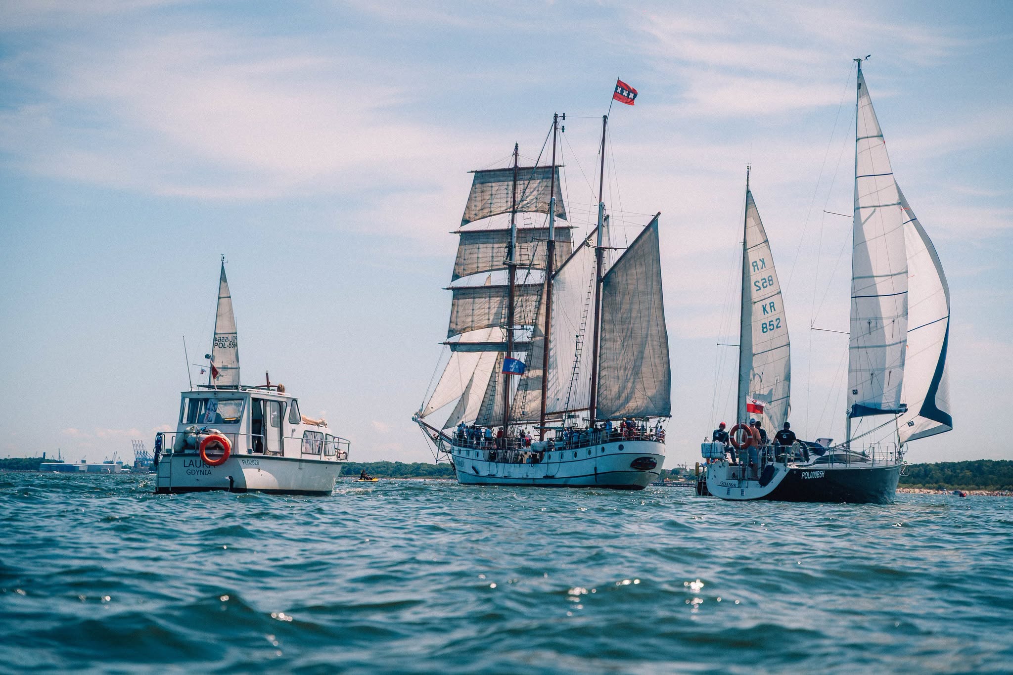 Baltic Sail 2026 в Гданьске: парад парусников, круизы по заливу и вечернее маппинг-шоу: с 21 по 24 августа в Гданьске пройдет Baltic Sail
