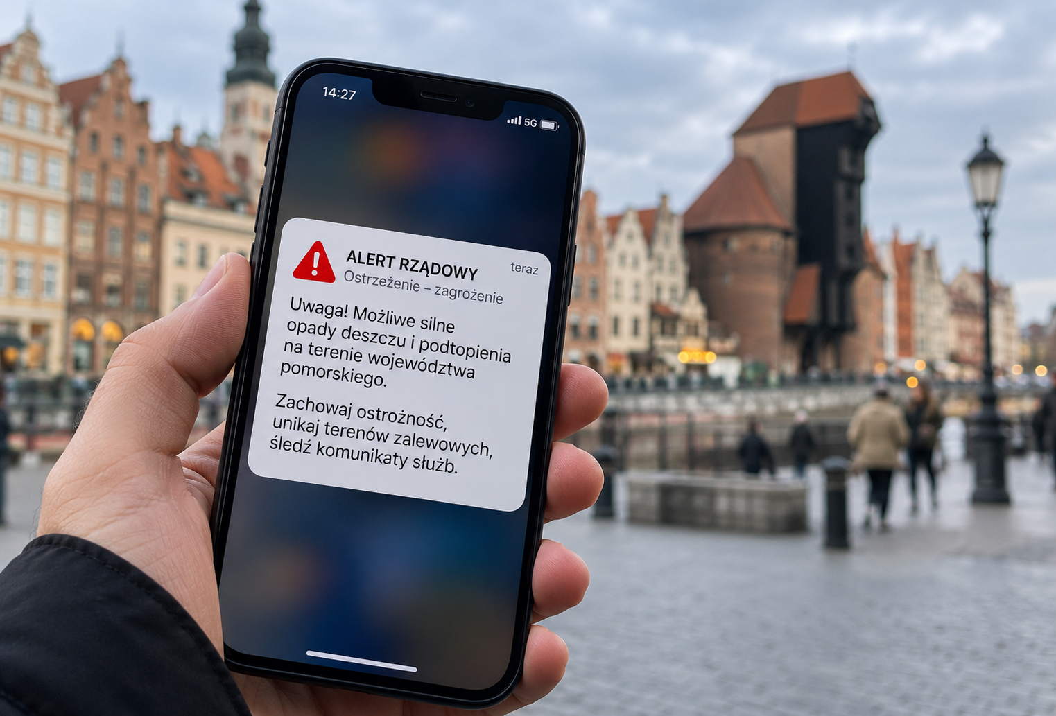 В Польше появится новая система экстренных оповещений: телефон сможет громко предупредить об опасности даже в беззвучном режиме